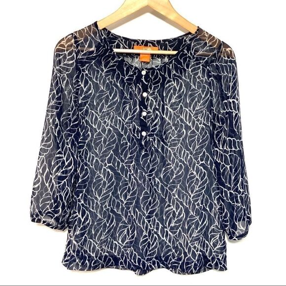 Joe Fresh blue sheer pop over XS - Picture 1 of 4